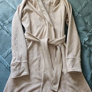 UGG Women's Cream Belted Robe Large